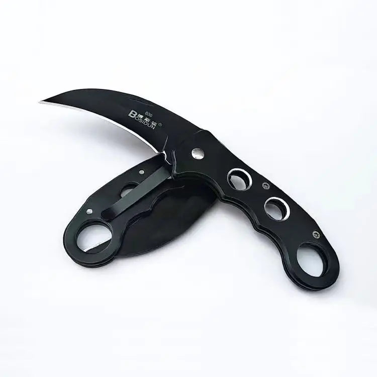 Outdoor Eagle Claw Military Knife Curved Detached Express Short Personalized Carrying Wolf Folding Knife Camping Survival Knife
