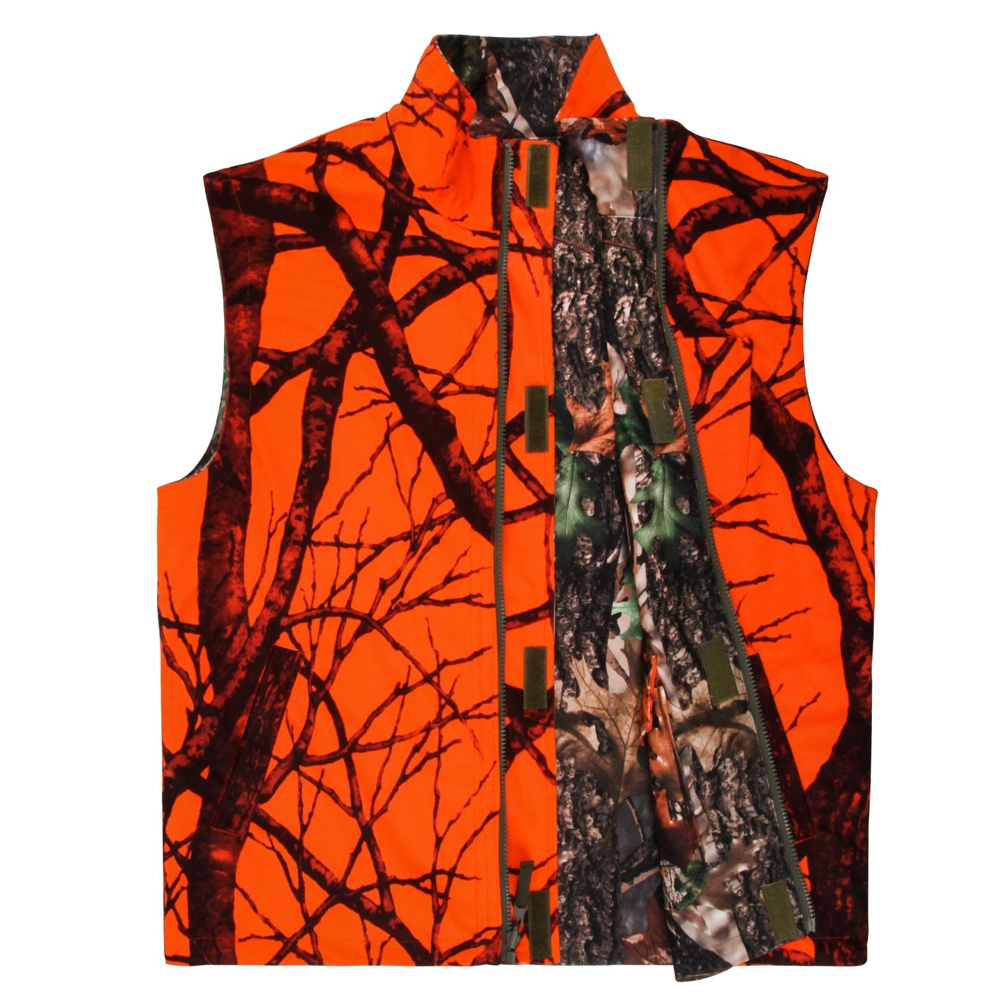 Orange Hunting Vest Men's Sleeveless Jacket Camouflage Field Breathable Hunting Vest With Many Multi Pockets Outdoors Waistcoat