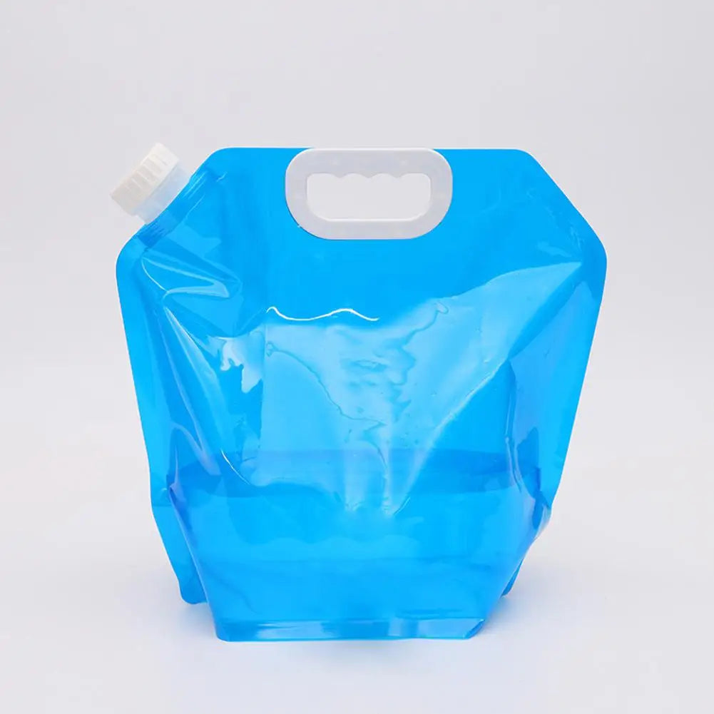 5/10L Portable Camping Water Bag Foldable Drinking Water Bucket Large Capacity Water Container For Outdoor Travel Lightweight