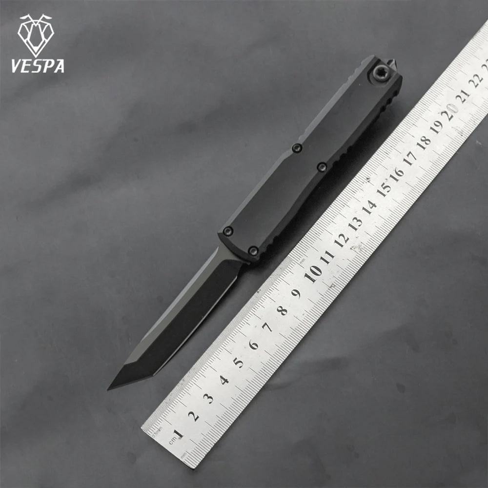 VESPA 0-point rotation M390 blade, 7075-T7 aluminum handle, outdoor EDC tool