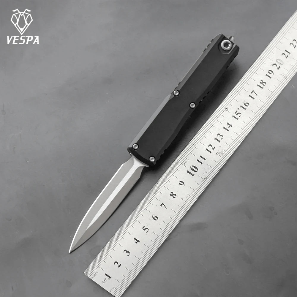 VESPA 0-point rotation M390 blade, 7075-T7 aluminum handle, outdoor EDC tool