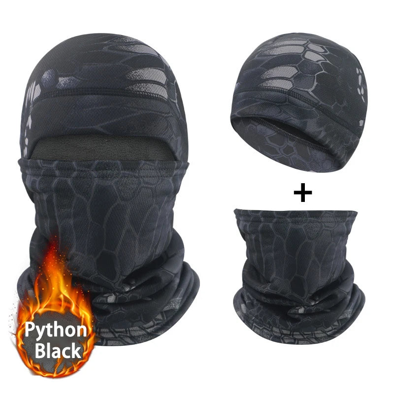 Winter Elastic Hunting Riding Fishing Warm Collapsible Camping Cap Men Outdoor Sports Running Climbing Windproof Camouflage Hat