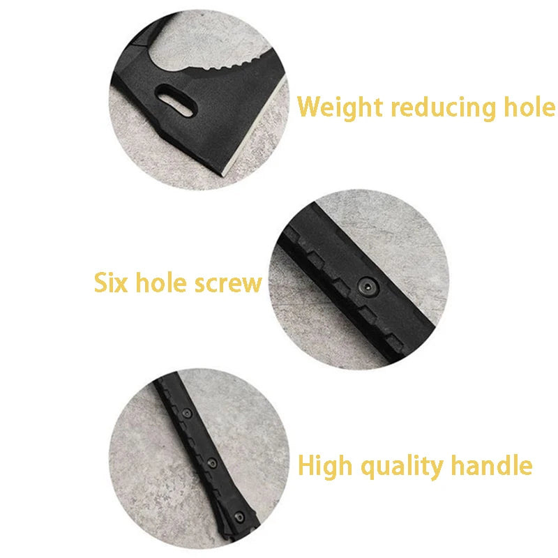 Multifunctional Hand Axe Mountain Camping Tactical Survival Defense Axes Outdoor Cutting Firewood Axe Portable Fire Rescue Axes