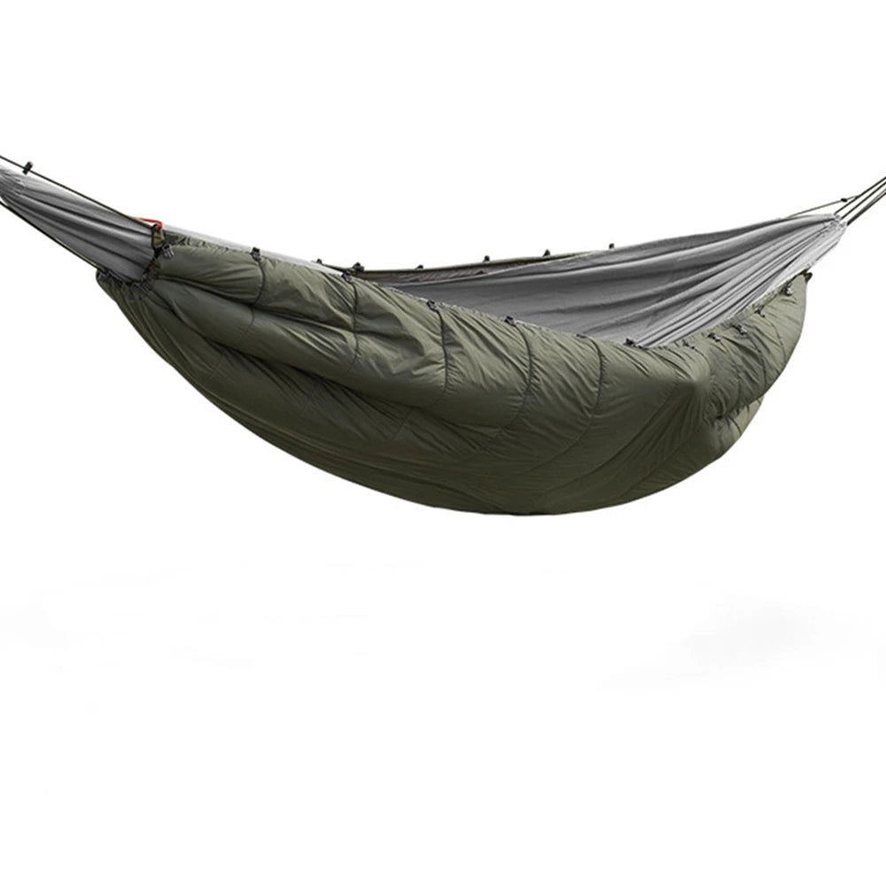 Portable Multifunctional Winter Warm Sleeping Bag Hammock Outdoor Camping Cotton Underquilt Poncho Warm Hammocks Swing Cover