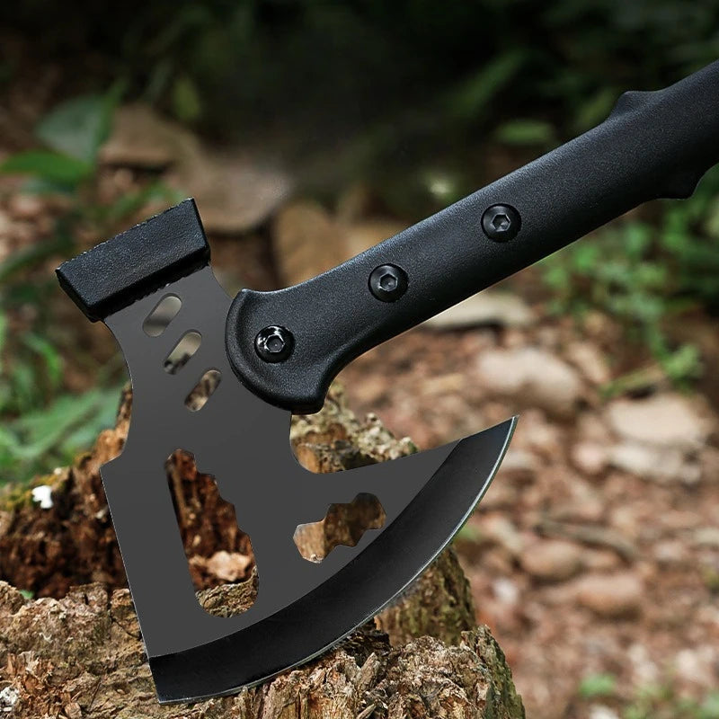Outdoor Camping Multifunctional Axe High Manganese Steel Survival Tactics Pioneering Hand Axe Fire Axe