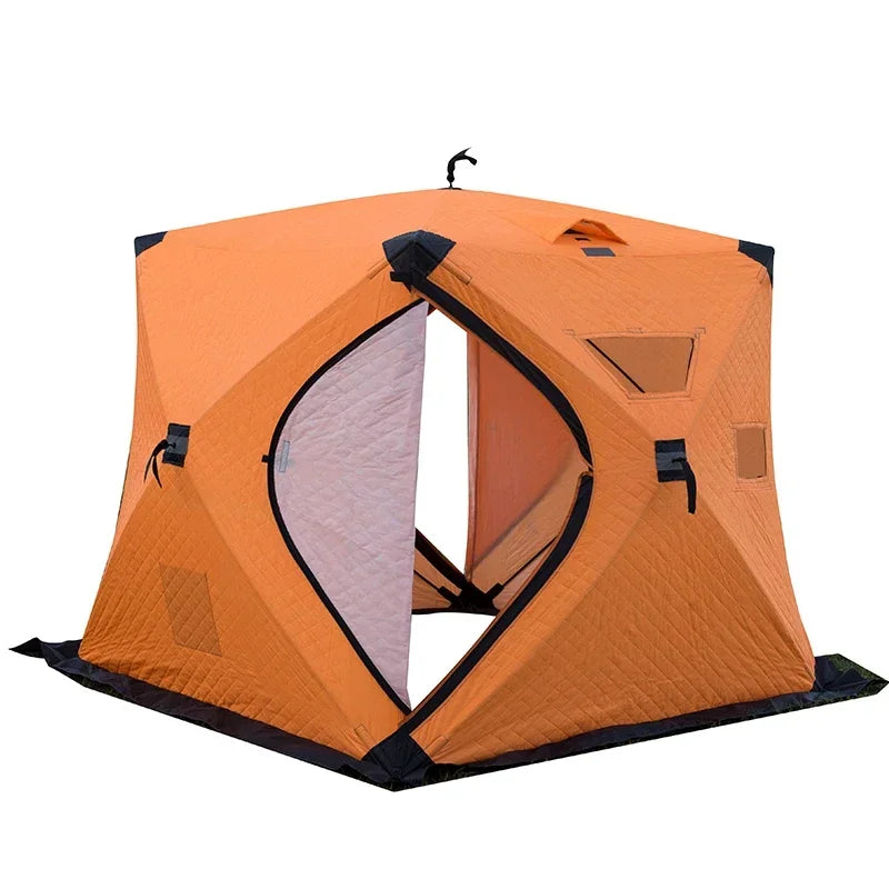 YOUSKY  Tents Outdoor Camping 3-4 Person Oxford Snow Tent Pop Up Travel Tent Ice Fishing Tents