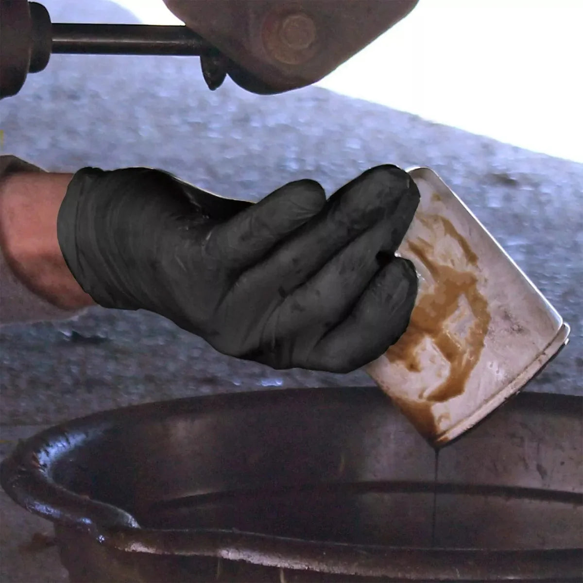 10/20/50/100PCS Bagged Disposable Gloves Black Disposable Gloves Household Kitchen Cooking Tools Car Wash Household Cleaning