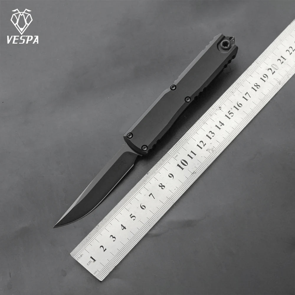 VESPA 0-point rotation M390 blade, 7075-T7 aluminum handle, outdoor EDC tool