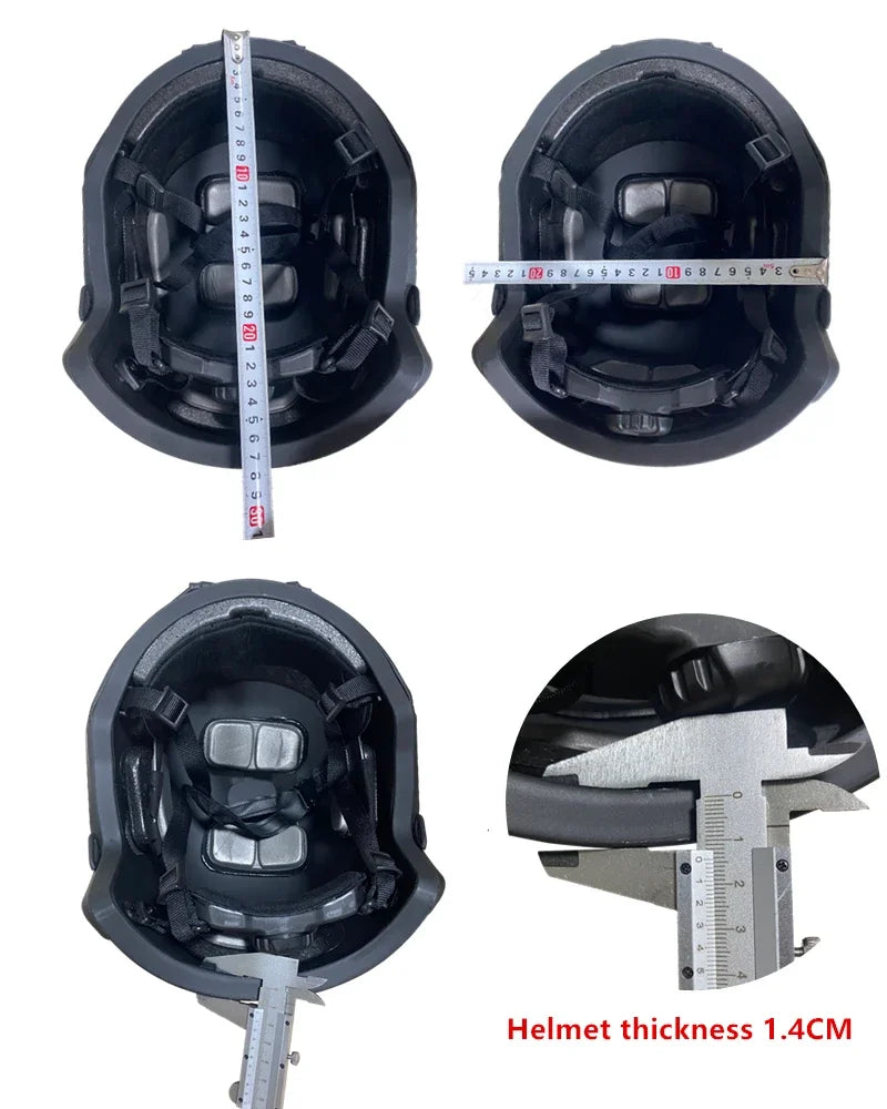 Outdoor Hunting FAST Tactical Helmet | Kevlar-Reinforced & FAST Wendy Floating Pad System