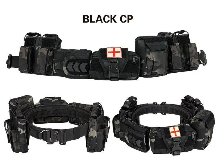 Yakeda Gear User Outdoor Black Hunting Tactics Law Enforcement Duty Security Traffic air gun Belt airsoft equipment Camo