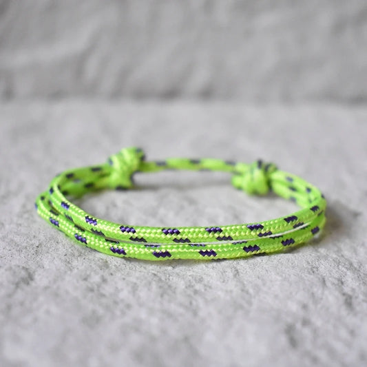 2025 Manta Bracelet for Men Double Layer Adjustable Paracord Rope Braclet Marine Colorful Sporty Beach Surfer Jewelry