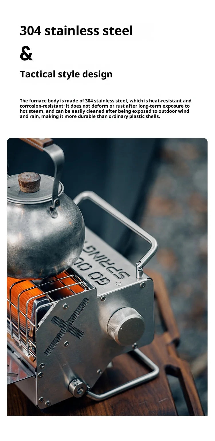GOOUT STRINGHILL Outdoor Mini Heating Stove Fishing 2025 Winter  Supplies Camping HeaterStove Camping Gas  Outdoor Portable Car