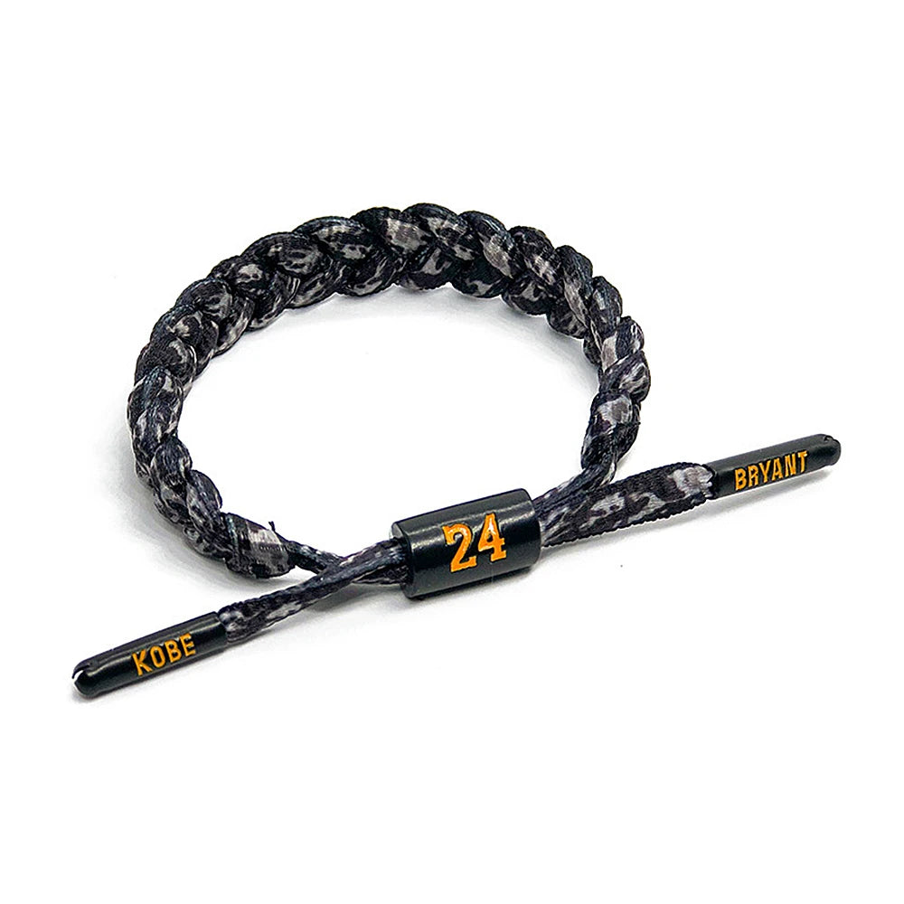 Sport Style Men Hand Woven Number Rope Bracelet Couple Adjustable Paracord Bracelet For All Ages Basketball Fan Souvenir Gift