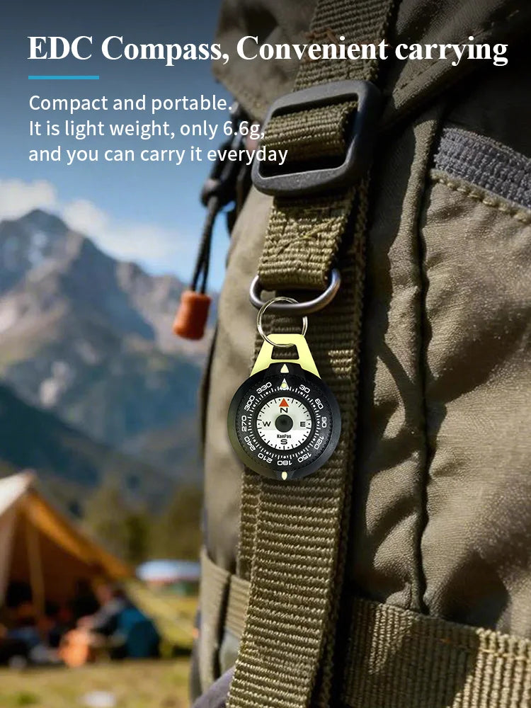 Kanpas EDC Outdoor Compass / Diving compass with Luminous /High Quality compass /Turnable Bezel/K18