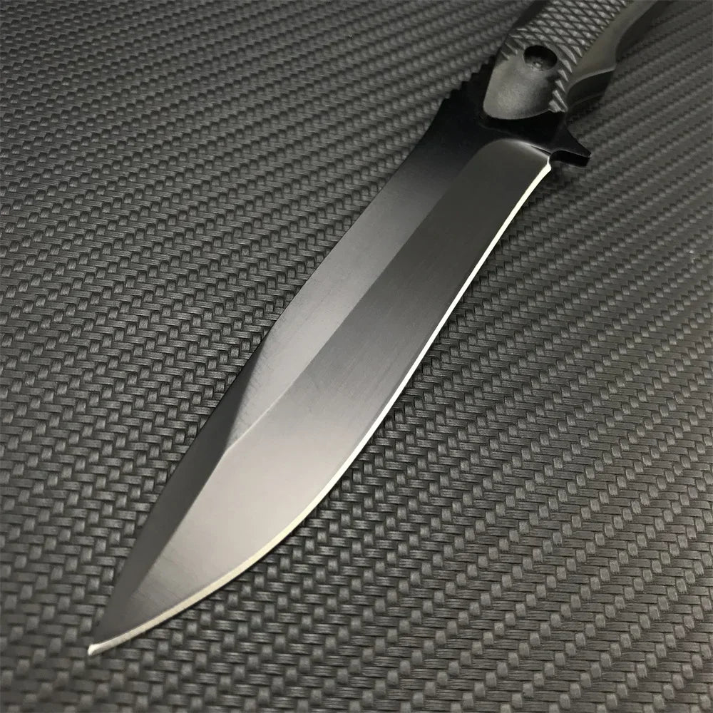 Outdoor Fixed Blade Knife 5Cr13Mov Blade Plastic Handle Military Tactical Self-Defense Edc Knives Jungle Hunting Cutting Tools